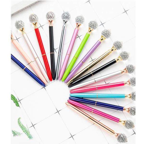 100pcs/lot metal large diamond crystal water drop ballpoint pen wholesale gift advertising pens black blue ink custom logo, Blue;orange
100pcs/lot metal large diamond crystal water drop ballpoint pen wholesale gift advertising pens black blue ink custom logo, Blue;orange