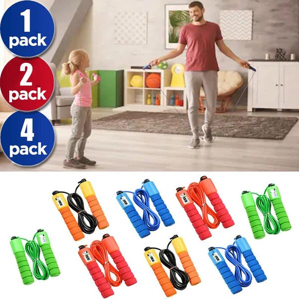 jump ropes speed skipping rope with electronic counter sponge handle lose weight exercise gym crossfit fitness wire equipment d30
jump ropes speed skipping rope with electronic counter sponge handle lose weight exercise gym crossfit fitness wire equipment d30