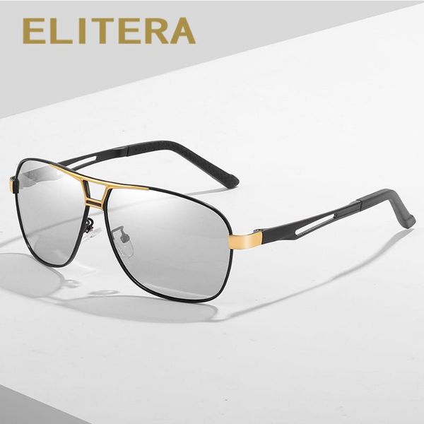 sunglasses elitera aluminum spring legs pochromic men polarized day night driving glasses chameleon anti-glare gafas de sol, White;black
sunglasses elitera aluminum spring legs pochromic men polarized day night driving glasses chameleon anti-glare gafas de sol, White;black