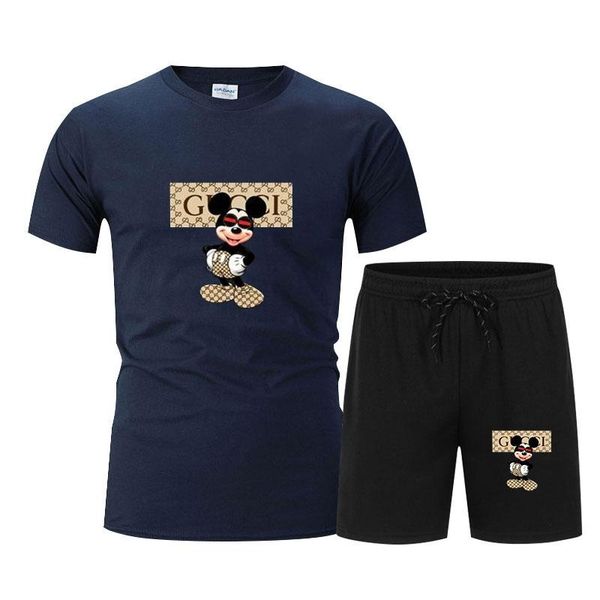 men's tracksuits 2021 fashion t-shirt shorts set summer 2 sportswear + beach casual shirt, Gray
men's tracksuits 2021 fashion t-shirt shorts set summer 2 sportswear + beach casual shirt, Gray