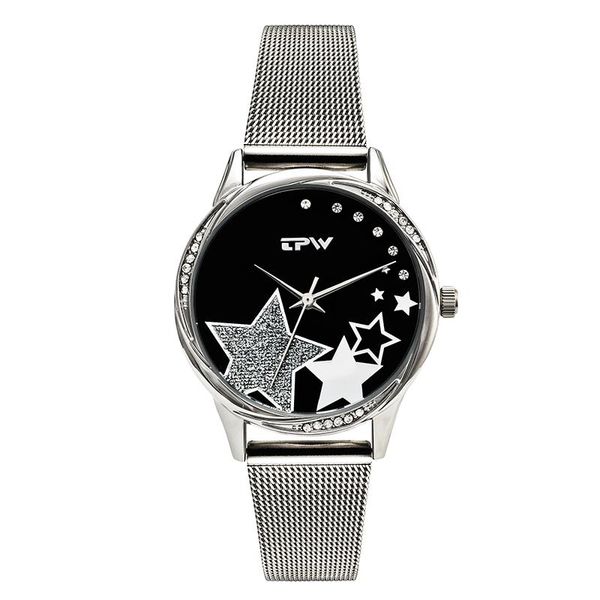 wristwatches star steel women watch dress lady fashion japanese movement quartz clock, Slivery;brown
wristwatches star steel women watch dress lady fashion japanese movement quartz clock, Slivery;brown
