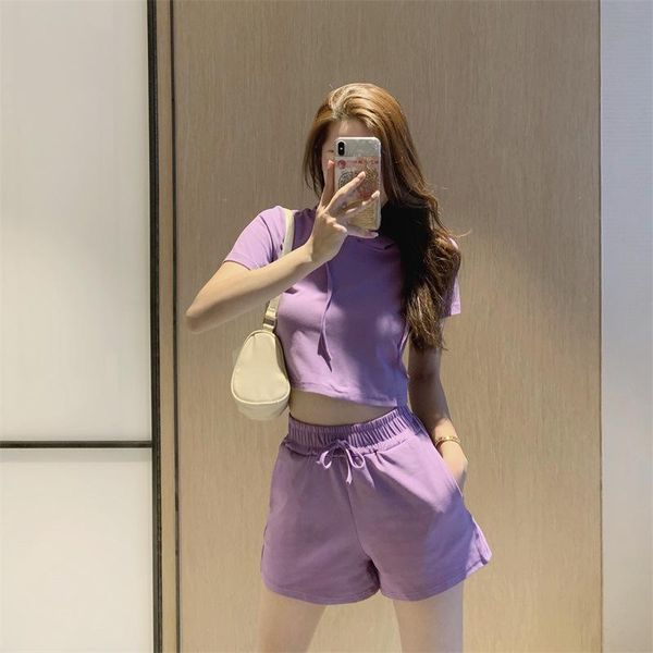 summer women casual sport fitness 2 two piece set outfits short sleeve hooded tshirt shorts pants vogue tracksuit women's t-shirt, White
summer women casual sport fitness 2 two piece set outfits short sleeve hooded tshirt shorts pants vogue tracksuit women's t-shirt, White