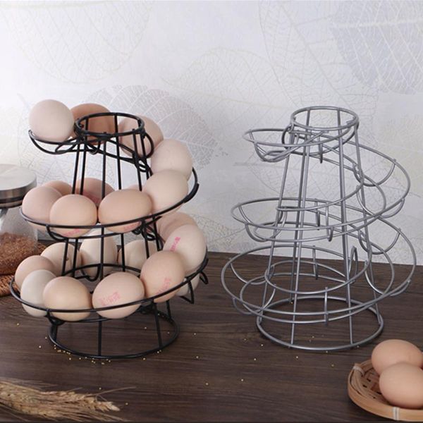 egg rack spiral storage skelter deluxe spiraling dispenser basket space up to 24 multi-functional kitchen & organization
egg rack spiral storage skelter deluxe spiraling dispenser basket space up to 24 multi-functional kitchen & organization
