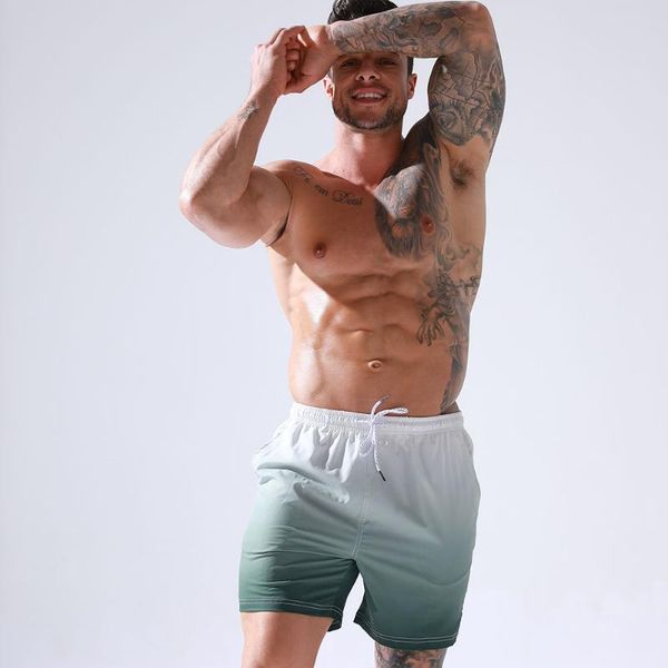 men's swimwear sell beach shorts with pocket solid color gradual change drawstring volley board mesh jogger
men's swimwear sell beach shorts with pocket solid color gradual change drawstring volley board mesh jogger