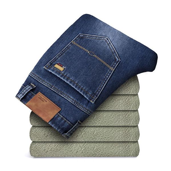 men's jeans plus size 40 42 44 46 2021 winter fleece straight black blue fashion keep warm fabric elastic loose denim pants male
men's jeans plus size 40 42 44 46 2021 winter fleece straight black blue fashion keep warm fabric elastic loose denim pants male