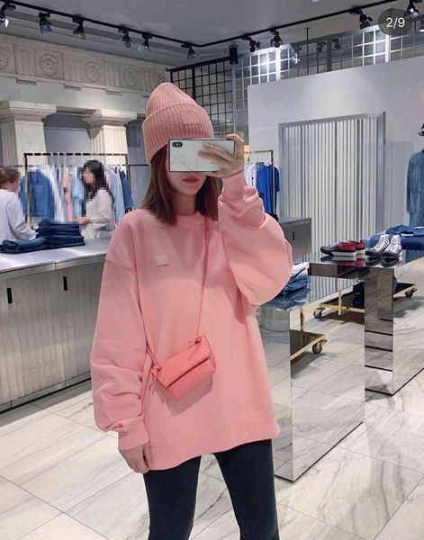 new hip hop acne brand swedish minority autumn and winter 2022 new cotton loose ac smiling face round neck pullover for men and women, Black
new hip hop acne brand swedish minority autumn and winter 2022 new cotton loose ac smiling face round neck pullover for men and women, Black