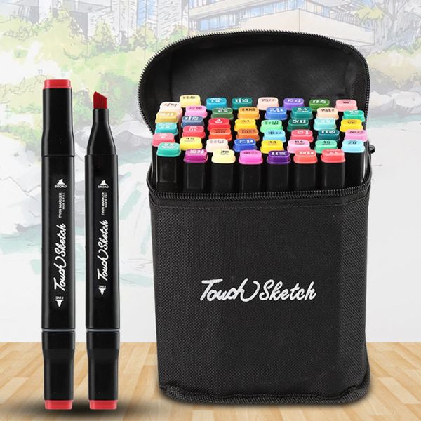 painting pens touch three generation double head oil marker hand set student art color animation painting pen 168 colors, Black;red
painting pens touch three generation double head oil marker hand set student art color animation painting pen 168 colors, Black;red