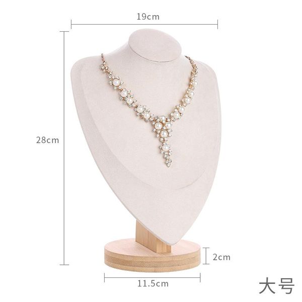 solid wood flannel necklace display stand mannequin neck portrait jewelry window other home decor
solid wood flannel necklace display stand mannequin neck portrait jewelry window other home decor
