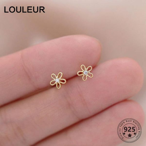 stud louleur simple 925 sterling silver earrings small flower for women girls jewelry fashion daily, Golden;silver
stud louleur simple 925 sterling silver earrings small flower for women girls jewelry fashion daily, Golden;silver
