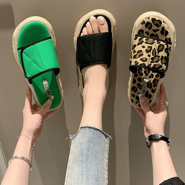 slippers shoes woman 2021 summer med platform pantofle soft leopard flat sneaker slides rubber casual fabric canvas pu leopa, Black
slippers shoes woman 2021 summer med platform pantofle soft leopard flat sneaker slides rubber casual fabric canvas pu leopa, Black