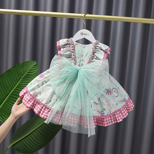 2021 summer girls european and american lovely dress baby girl elegant sweet birthday party dress childrens dress, Red;yellow
2021 summer girls european and american lovely dress baby girl elegant sweet birthday party dress childrens dress, Red;yellow