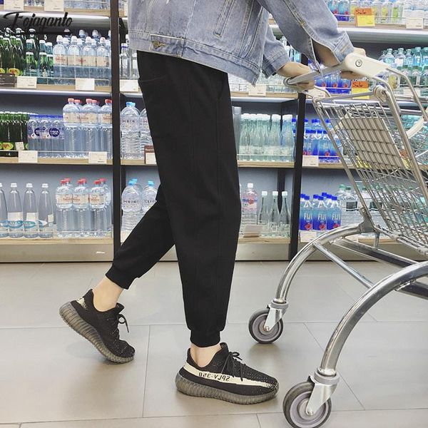 men's pants fojaganto male beam feet harajuku style trousers men simple wild fashion solid color brand sweatpants, Black
men's pants fojaganto male beam feet harajuku style trousers men simple wild fashion solid color brand sweatpants, Black