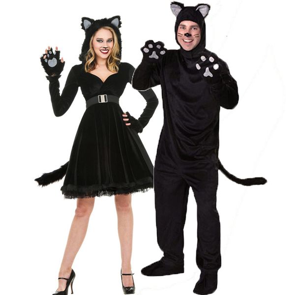 m-xl halloween costume men's and women's role play animal lovers' black bear cat girl, Black;red 
m-xl halloween costume men's and women's role play animal lovers' black bear cat girl, Black;red