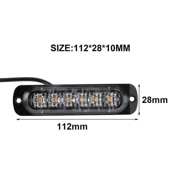 warning strobe lights 6 led car kit lens plastic replacement transparent working light
warning strobe lights 6 led car kit lens plastic replacement transparent working light