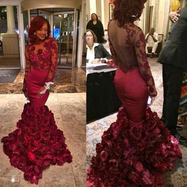 floor-length trumpet mermaid long sleeve evening dresses applique illusion red o-neck satin hand made flowers prom party gown, White;black
floor-length trumpet mermaid long sleeve evening dresses applique illusion red o-neck satin hand made flowers prom party gown, White;black