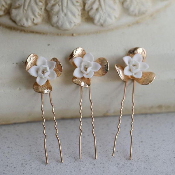 hair clips & barrettes slbridal handmade golden copper ceramic flower bridal pin set wedding sticker accessories women jewelry, Golden;silver
hair clips & barrettes slbridal handmade golden copper ceramic flower bridal pin set wedding sticker accessories women jewelry, Golden;silver