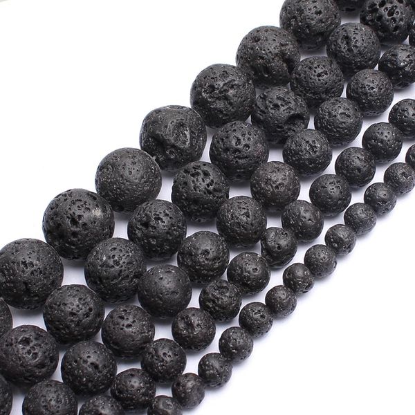 wholesale 4-14mm natural black volcanic lava stone round beads 15" pick size for jewelry making diy bracelet
wholesale 4-14mm natural black volcanic lava stone round beads 15" pick size for jewelry making diy bracelet