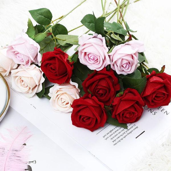 decorative flowers & wreaths artificial red rose fake flower valentine's day bouquet table decoration wedding
decorative flowers & wreaths artificial red rose fake flower valentine's day bouquet table decoration wedding