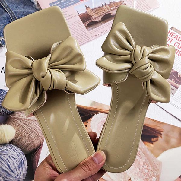 slippers beach sandals ladies fashion open toe butterfly knot women's flat outdoor solid color plus size 44 2021 summer 0lbr, Black
slippers beach sandals ladies fashion open toe butterfly knot women's flat outdoor solid color plus size 44 2021 summer 0lbr, Black