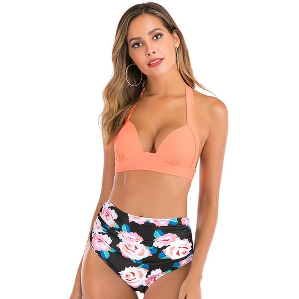 women bikini high waist swimsuit 2021 set push up bathing suit biquini plus size swimwear female beach wear s-xxxl women's, White;black
women bikini high waist swimsuit 2021 set push up bathing suit biquini plus size swimwear female beach wear s-xxxl women's, White;black