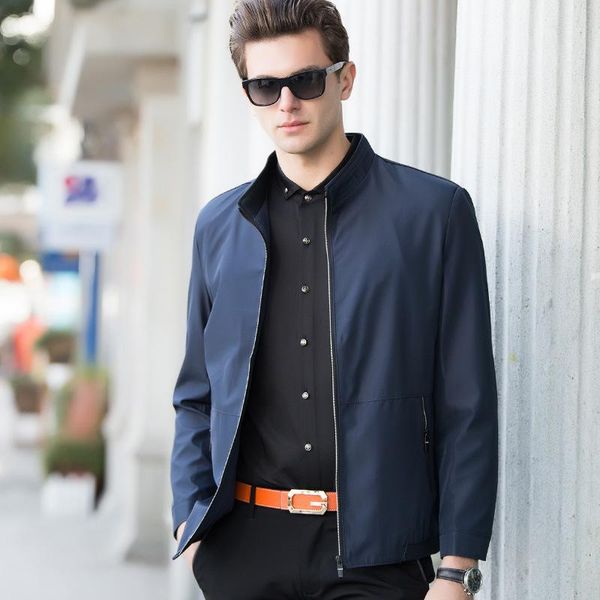 men's jackets arrivla spring autumn male jacket casual thin coat zipper men fashion size m xl xxl xxxl, Black;brown
men's jackets arrivla spring autumn male jacket casual thin coat zipper men fashion size m xl xxl xxxl, Black;brown