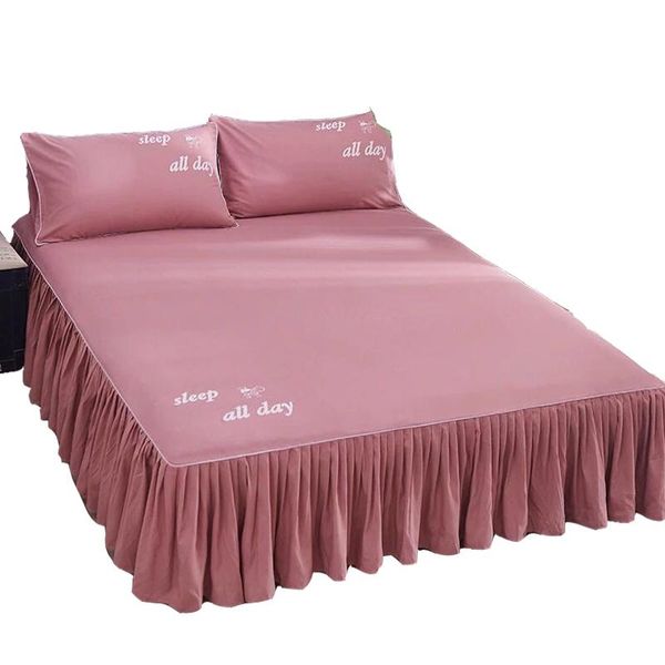 bedding sets summer pure cotton bed skirt bedspread one-piece dust-proof protective cover mattress fitted sheet non-slip
bedding sets summer pure cotton bed skirt bedspread one-piece dust-proof protective cover mattress fitted sheet non-slip