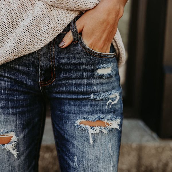 2011Boyfriend Hole Ripped Jeans Women Pants Cool Denim Vintage skinny push up jeans High Waist Casual ladies jeans Slim mom, Blue
2011Boyfriend Hole Ripped Jeans Women Pants Cool Denim Vintage skinny push up jeans High Waist Casual ladies jeans Slim mom, Blue