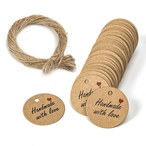 100pcs kraft paper gift tags thank you for celebrating with us labels handmade wedding party decoration packaging hang favor
100pcs kraft paper gift tags thank you for celebrating with us labels handmade wedding party decoration packaging hang favor