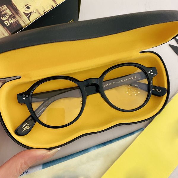 luxury designer glasses hq original round frames ezra 1915 new york style eyewear customize prescription myopia hyperopic progressive glasse, White;black
luxury designer glasses hq original round frames ezra 1915 new york style eyewear customize prescription myopia hyperopic progressive glasse, White;black