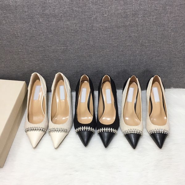 2021 8cm stiletto heel shoes pointed women pumps fashion high heels unique pearl and diamond inlaid toe dress wedding shoe, Black
2021 8cm stiletto heel shoes pointed women pumps fashion high heels unique pearl and diamond inlaid toe dress wedding shoe, Black