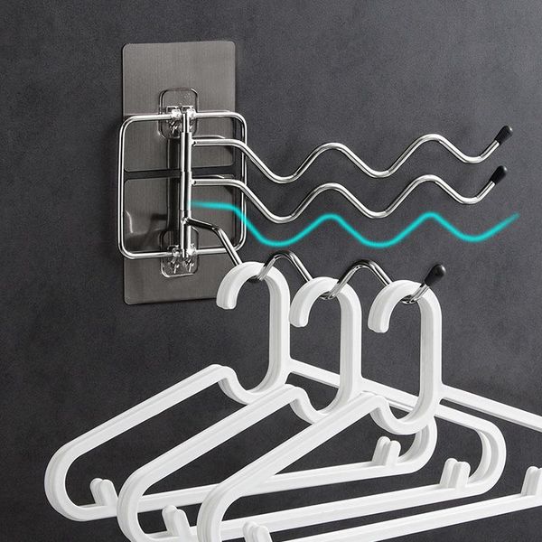 towel racks multi-bar stainless steel rack without perforation 180 degree rotating bathroom shelf
towel racks multi-bar stainless steel rack without perforation 180 degree rotating bathroom shelf