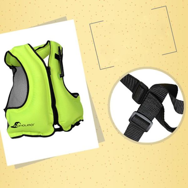 life vest & buoy 1pc manual inflatable outdoor portable floating safety for swimming boating sailing (fluorescent green)
life vest & buoy 1pc manual inflatable outdoor portable floating safety for swimming boating sailing (fluorescent green)
