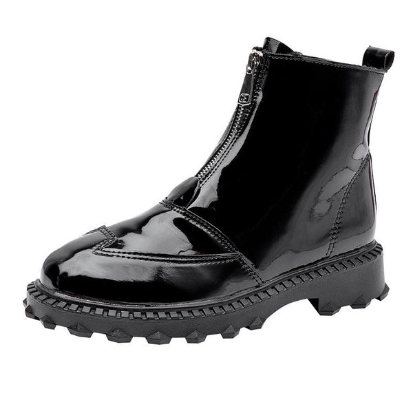 boots ankle for women fashion short rain non-slip shoes low heel zipper water solid rubber botas feminina, Black
boots ankle for women fashion short rain non-slip shoes low heel zipper water solid rubber botas feminina, Black