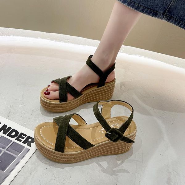 dress shoes summer fashion 2021 wedges sandals for women casual open toe platforms beach high heel tenis feminino, Black
dress shoes summer fashion 2021 wedges sandals for women casual open toe platforms beach high heel tenis feminino, Black