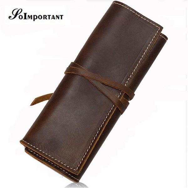 wallets vintage genuine leather men purse pens pencil pouch pocket case handmade organizer pen holder bags tool walet, Red;black
wallets vintage genuine leather men purse pens pencil pouch pocket case handmade organizer pen holder bags tool walet, Red;black