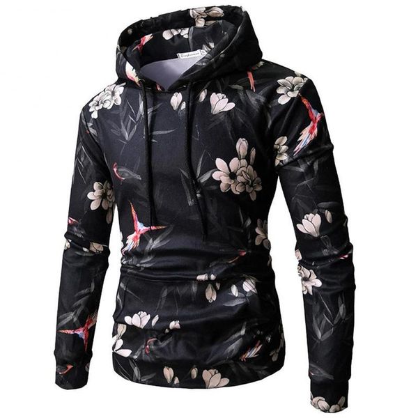 men's hoodies & sweatshirts 2021 autumn winter casual retro floral hooded sweater korean plus size loose all-match fashion men, Black
men's hoodies & sweatshirts 2021 autumn winter casual retro floral hooded sweater korean plus size loose all-match fashion men, Black