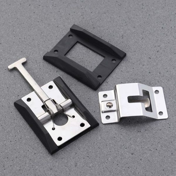 parts 1 pair metal t-style entry door catch stainless steel holder for rv camper trailer
parts 1 pair metal t-style entry door catch stainless steel holder for rv camper trailer