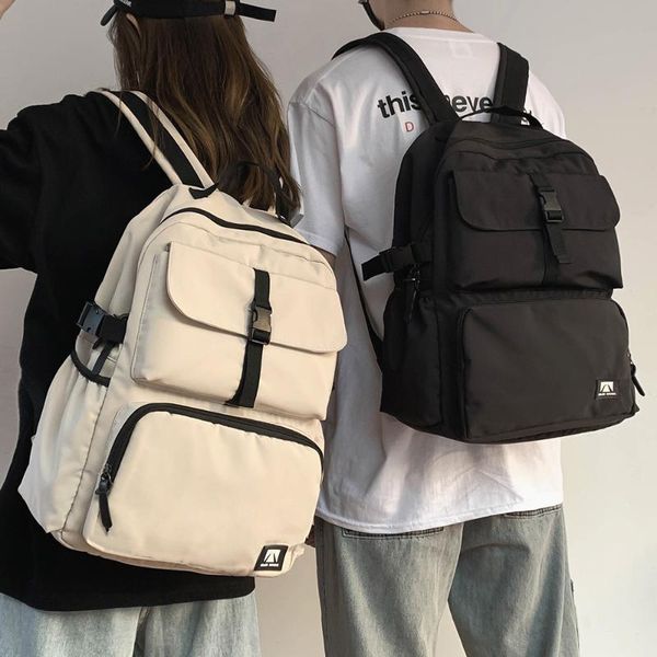backpack women buckle boy waterproof nylon college men school bag girl cool kawaii student male fashion book ladies
backpack women buckle boy waterproof nylon college men school bag girl cool kawaii student male fashion book ladies