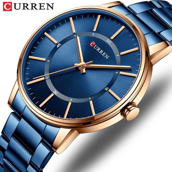 wristwatches golden watches men curren fashion quartz wrist watch mens waterproof business clock steel relogios masculino, Slivery;brown
wristwatches golden watches men curren fashion quartz wrist watch mens waterproof business clock steel relogios masculino, Slivery;brown
