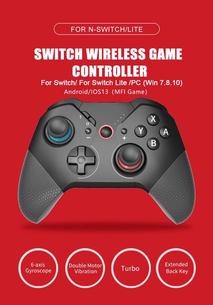 game controllers & joysticks 2021 for switch -compatible handle supports lite/pc back key programmable with wakeup cross-border
game controllers & joysticks 2021 for switch -compatible handle supports lite/pc back key programmable with wakeup cross-border