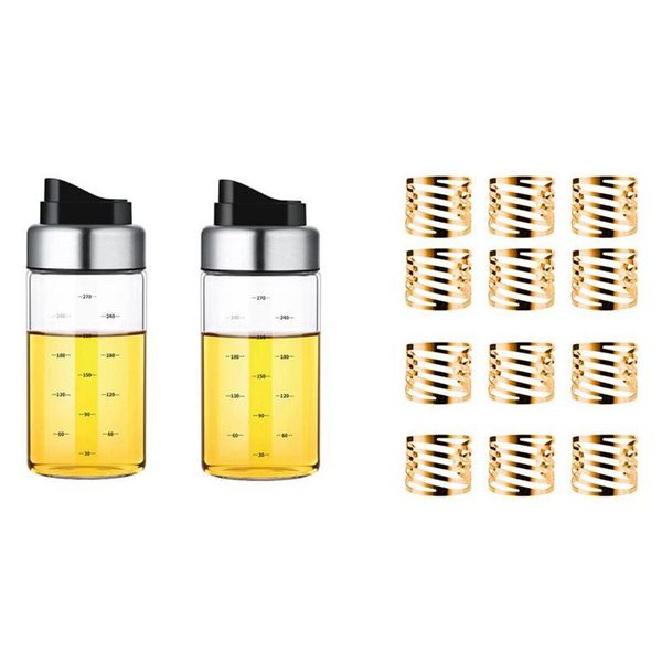 pcs 300ml olive oil dispenser bottle & 12pcs back pattern wedding napkin rings table decoration
pcs 300ml olive oil dispenser bottle & 12pcs back pattern wedding napkin rings table decoration