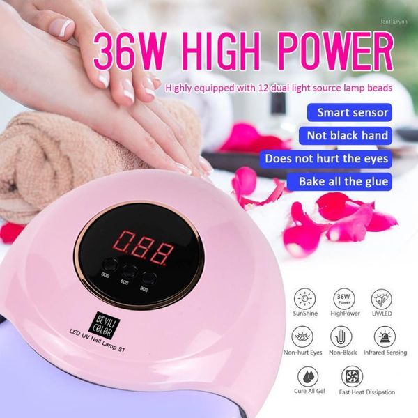 multifunction professional beauty led uv nail dryer gel polish lamp light curing manicure machine dryers art tools 36w1
multifunction professional beauty led uv nail dryer gel polish lamp light curing manicure machine dryers art tools 36w1
