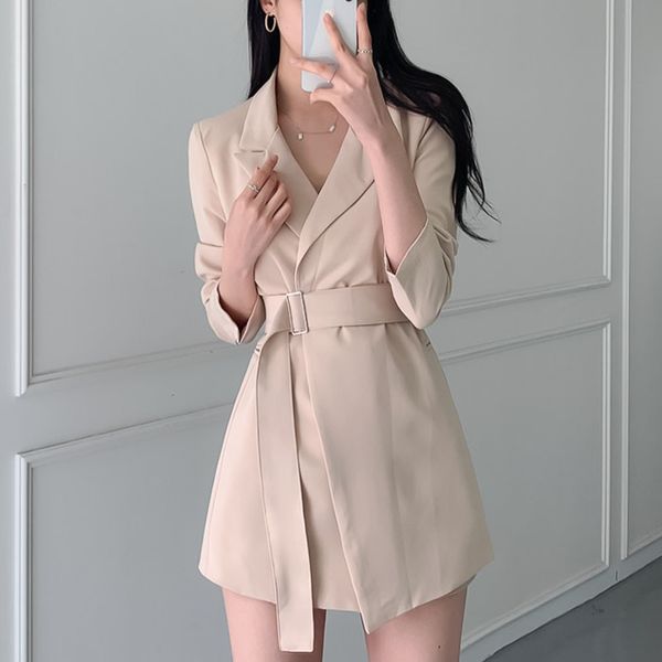 dress autumn korean simple casual and elegant blazer women long sleeves lightweight chair lady in outwear coat suit, Black;gray
dress autumn korean simple casual and elegant blazer women long sleeves lightweight chair lady in outwear coat suit, Black;gray