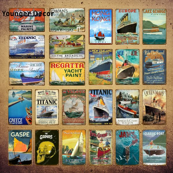 classic titanic travel boat metal signs new zealand europe hongkong vintage plaque pub bar club home decor wall poster yi-018
classic titanic travel boat metal signs new zealand europe hongkong vintage plaque pub bar club home decor wall poster yi-018