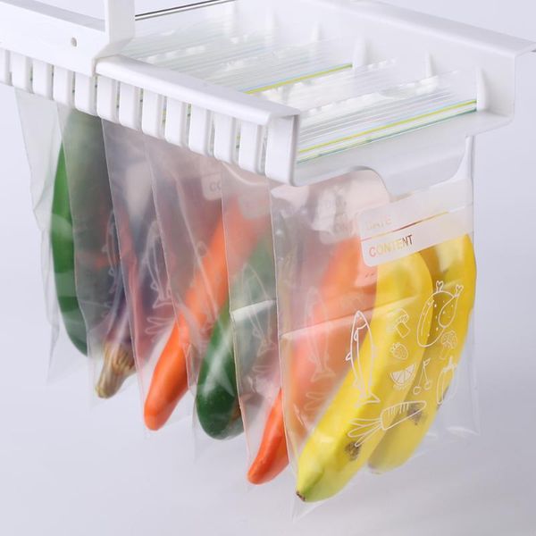 hooks & rails fridge sliding rail tray rack refrigerator hanging storage organizer clip with food container holder bag kitchen accessory
hooks & rails fridge sliding rail tray rack refrigerator hanging storage organizer clip with food container holder bag kitchen accessory