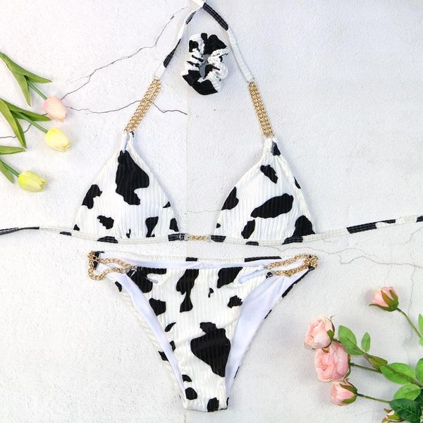 women's swimwear swimsuit female bikinis set bikini chain 2021 high cut wire swimming women hollow black brown, White;black 
women's swimwear swimsuit female bikinis set bikini chain 2021 high cut wire swimming women hollow black brown, White;black