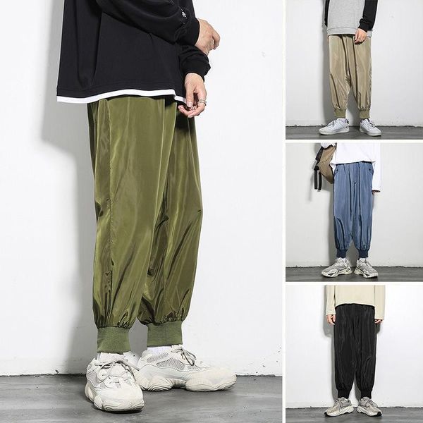 men's pants summer ice silk fashion solid color thin casual men streetwear wild loose hip-hop harem mens m-3xl, Black
men's pants summer ice silk fashion solid color thin casual men streetwear wild loose hip-hop harem mens m-3xl, Black