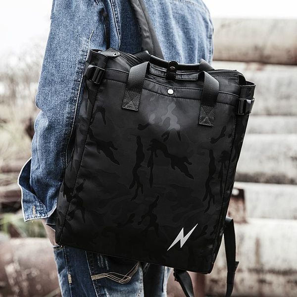 backpack korean men's nylon waterproof camouflage oxford cloth travel student bag computer tide
backpack korean men's nylon waterproof camouflage oxford cloth travel student bag computer tide