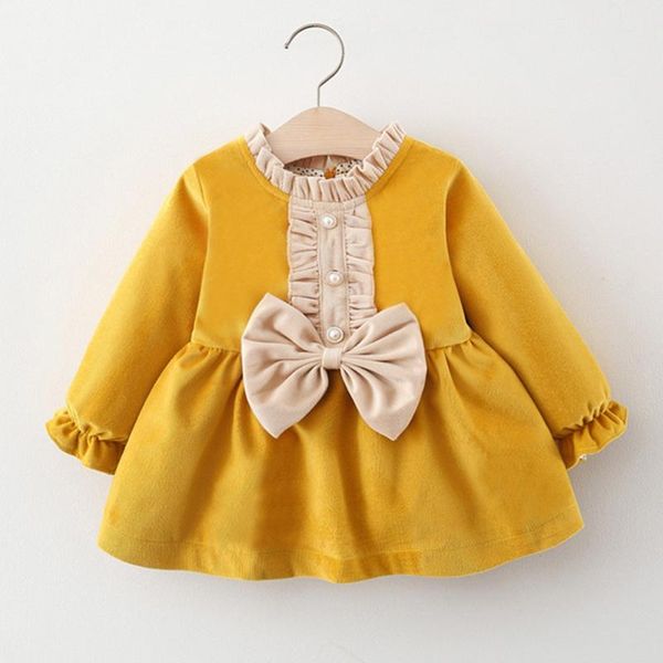 girl's dresses princess dress for girls long sleeve bow autumn winter toddler clothes christmas kids, Red;yellow
girl's dresses princess dress for girls long sleeve bow autumn winter toddler clothes christmas kids, Red;yellow