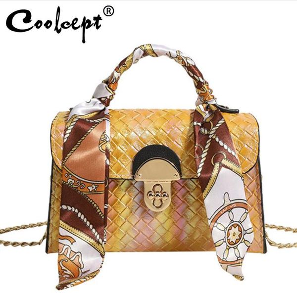 evening bags coolcept women fashion shoulder bag silk scarf decoration handbag designer luxury buckle casual
evening bags coolcept women fashion shoulder bag silk scarf decoration handbag designer luxury buckle casual